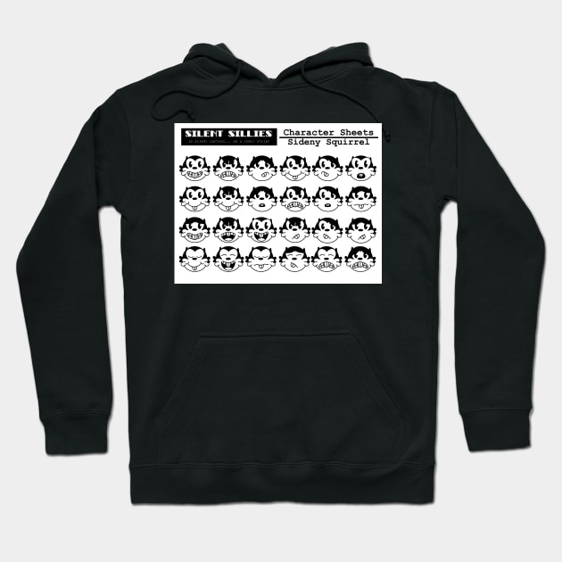 Silent Sillies - Sidney Face Hoodie by JK_Antwon